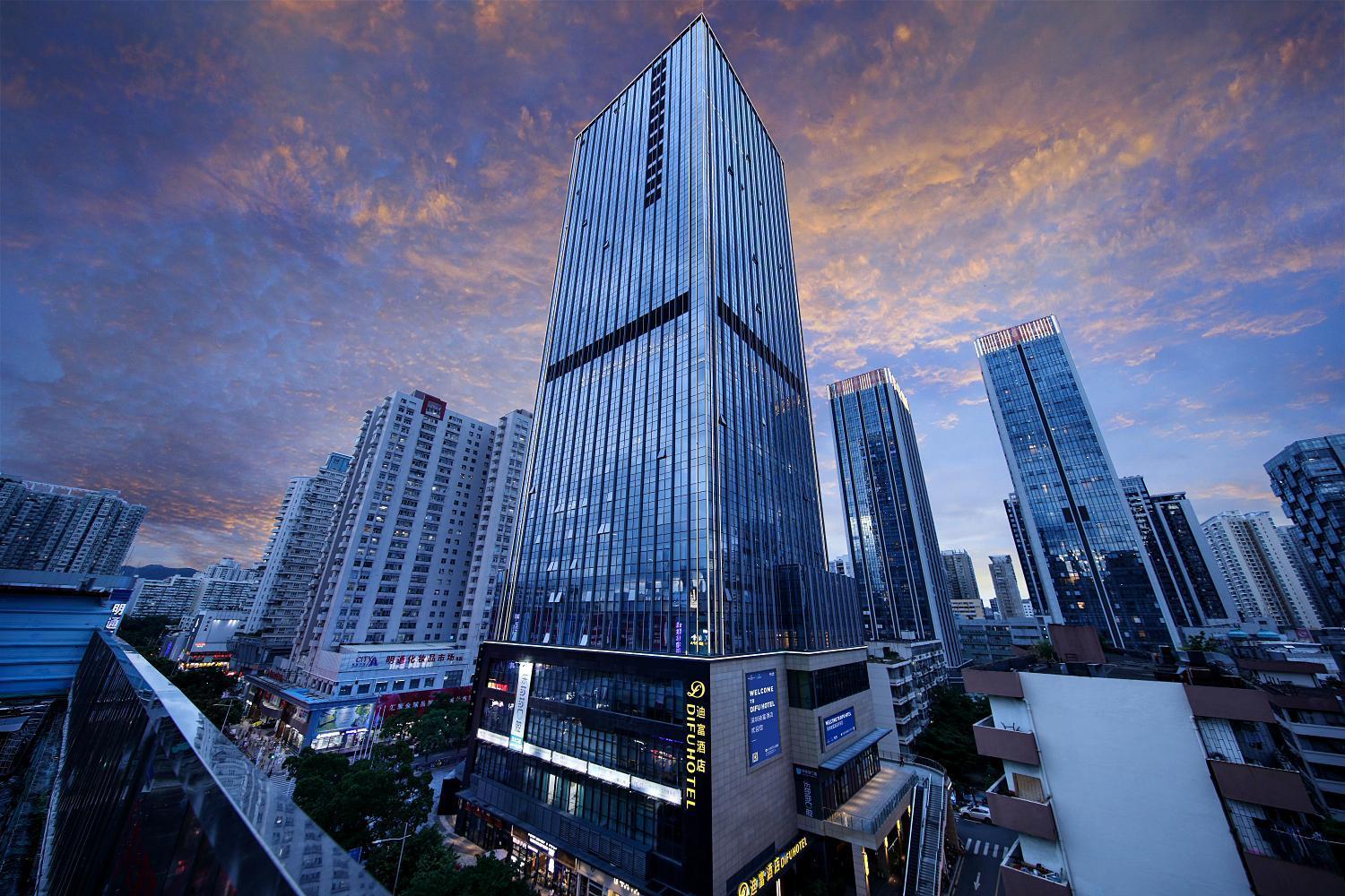 Shenzhen Futian Difu Hotel Huaqiangbei Branch Exterior photo